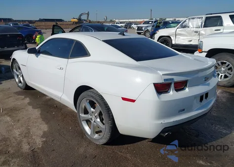2012 Chevrolet Camaro 2Ls из США, поврежденный, VIN 2G1FA1E37C9180872
